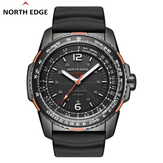 PHOTON Men Digital Solar Powered Military Watch Waterproof 50M Men