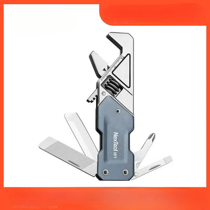 Multi-functional Wrench Multi-tool Portable Folding Tools Adjustable Spanner EDC Tools