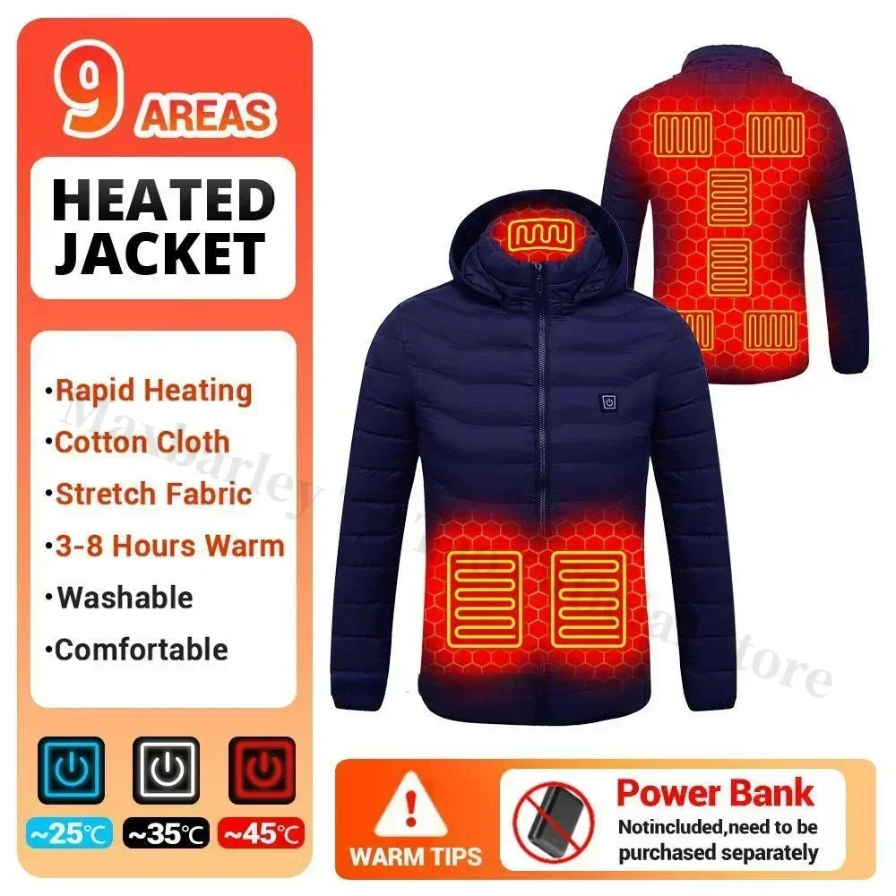 2025 Winter 21 Areas Heating Jacket Unisex