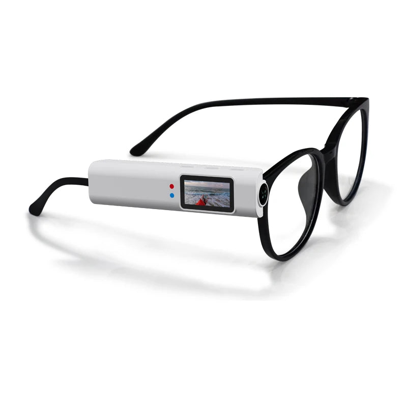 Xion 4K Mini FPV Eyeglasses Attachment  Micro-camera HD WiFi Intelligent Headset Glasses