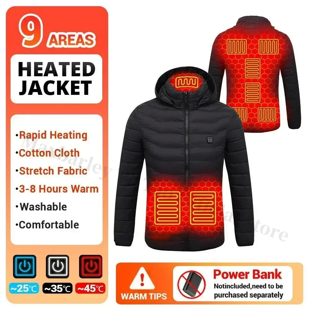 2025 Winter 21 Areas Heating Jacket Unisex
