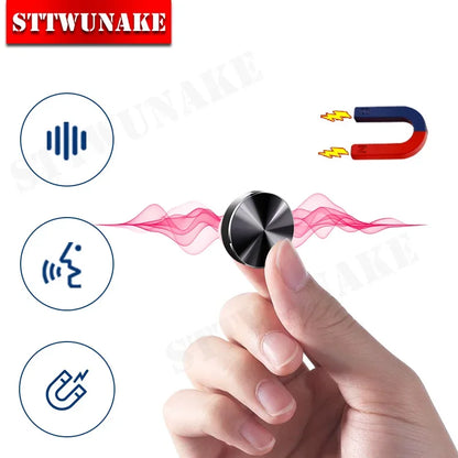 Built-in Magnet Mini Voice Activated Recorder Small Digital Audio Recording Device Sound Dictaphone