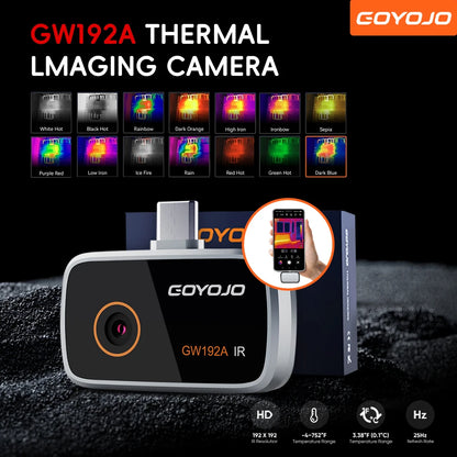 GOYOJO Thermal Imaging Camera for iPhone & Android Phone Infrared  Thermographic Camera