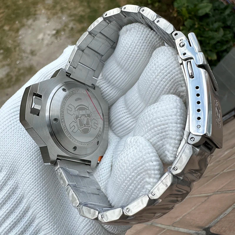 STEELDIVE Mens Diver Watch 48mm Automatic