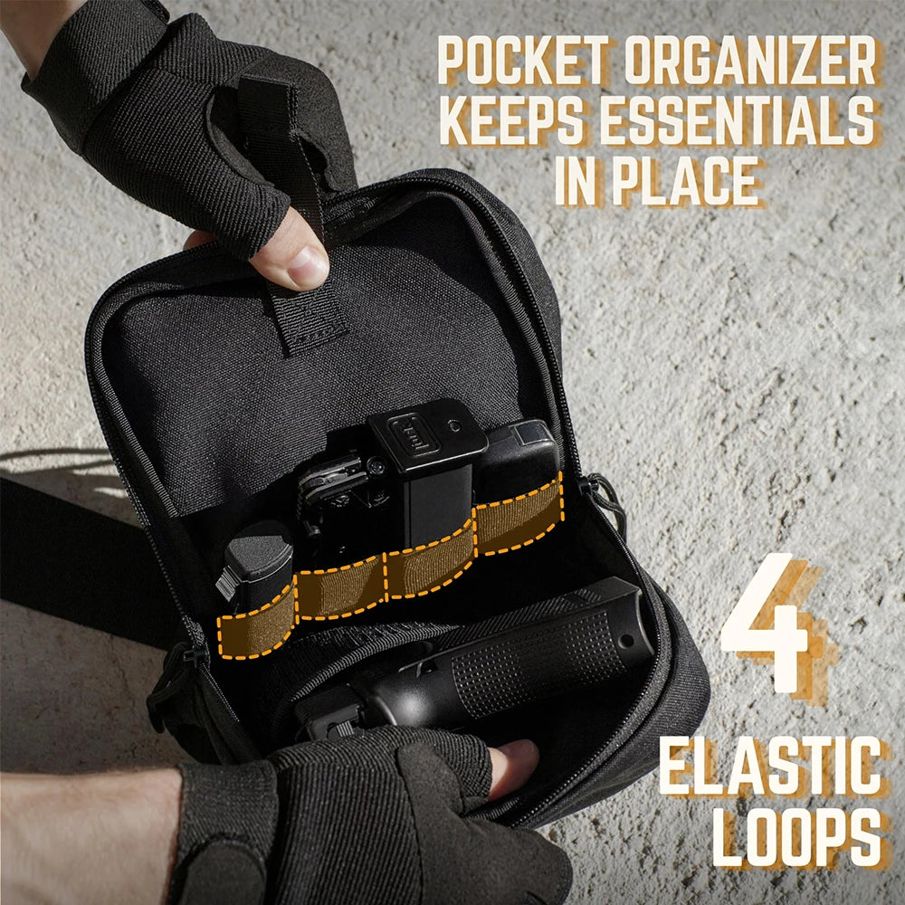 Quick Release Gun Bag  For Concealed Carry