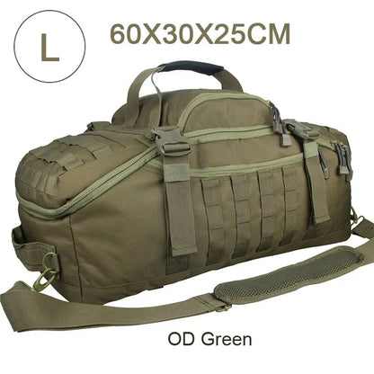 60L 80L Tactical Backpacks for the gym or work