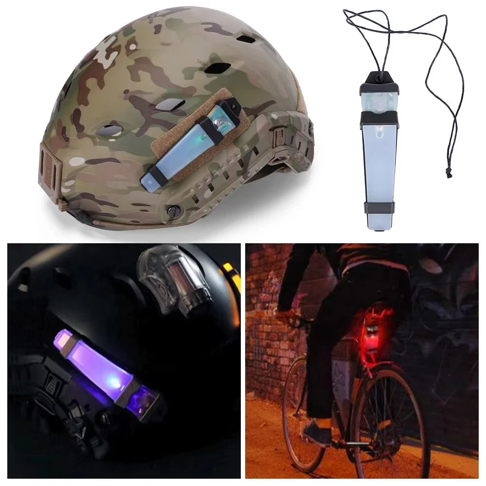 BOOIU Tactical FMA Helmet Safety Flashing Light IR Strobe