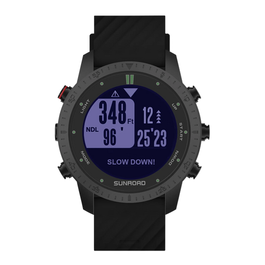 Sunroad D3 Professional Diving Computer Watch Free Scuba 100m Dive Depth