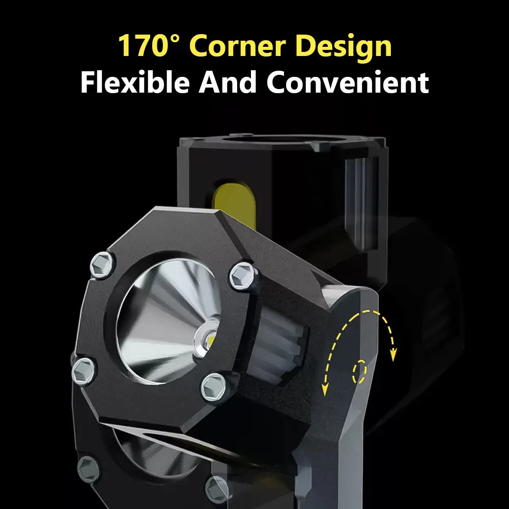 SKYRAY SW600 Super Bright COB LED Flashlight