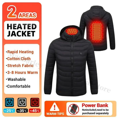 2025 Winter 21 Areas Heating Jacket Unisex