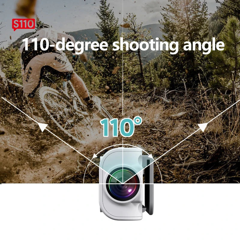 Xion 4K Mini FPV Eyeglasses Attachment  Micro-camera HD WiFi Intelligent Headset Glasses