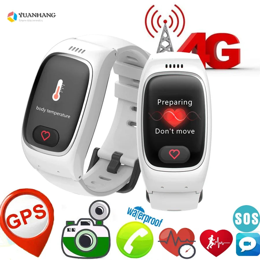 SOS GPS for the Elderly. Smart Wrist Watch with Fall Detection.