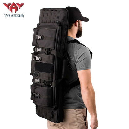 YAKEDA Tactical Gun Bag Nylon Rifle Backpack