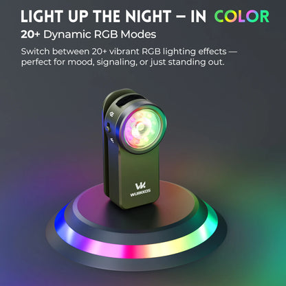 HD03 Clip Light 680LM USB C Rechargeable Pocket Flashlight