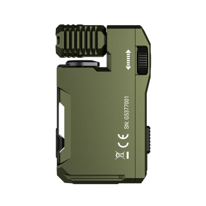 WUBEN G5 400Lumens Mini EDC Light Rechargeable, Ultra-lightweight 180° Rotating Head With Magnetic Tail