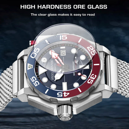 FeelNever New Top brand Men Luxury Watch 1000m