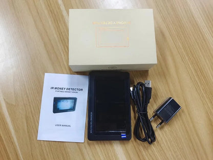 IR Counterfeit Detection Machine-EU Currencies
