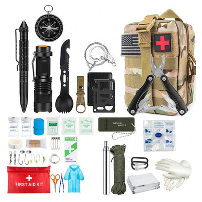 Survival First Aid Kit Survival Full Set Molle Emergency Kit