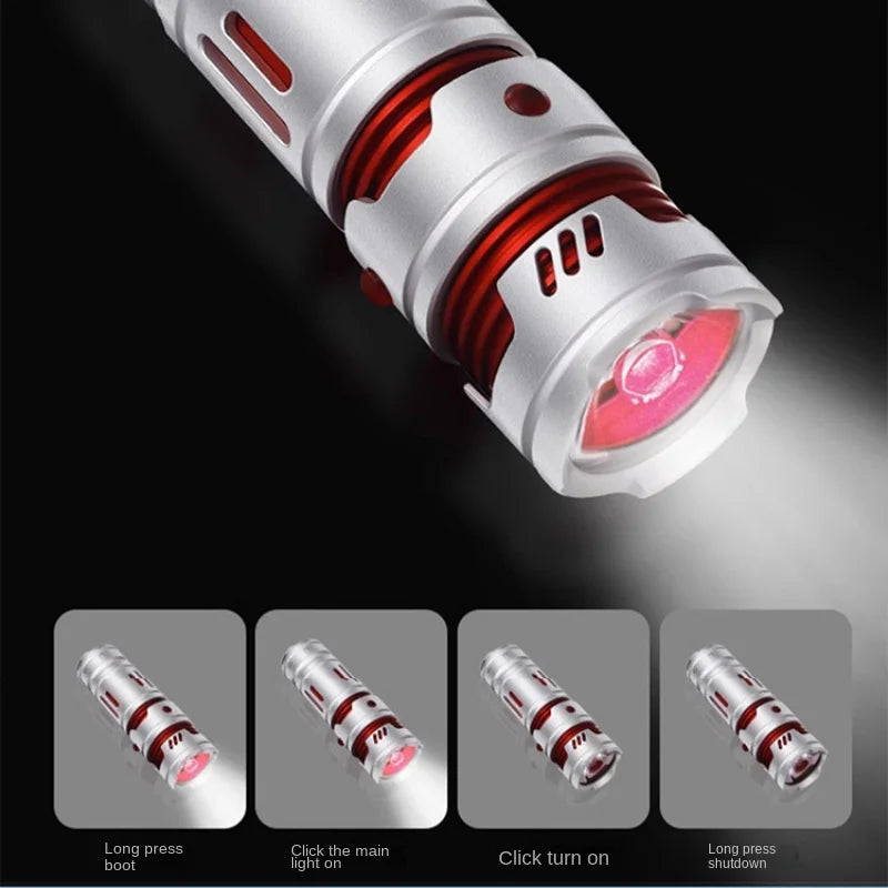Finger Fidget Spinner Gyroscope+flashlight XPG LED Flashlight