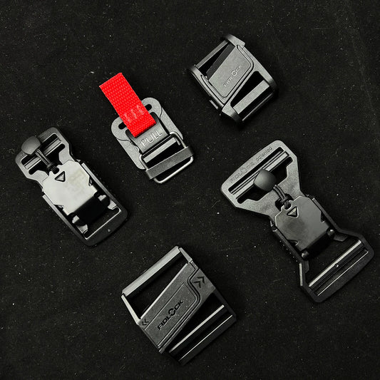 EDC Fidlock Magnetic Quick Release Buckle Function for Men and Women, Tactical Belt, Chest Pack, Neutral, Function, DIY