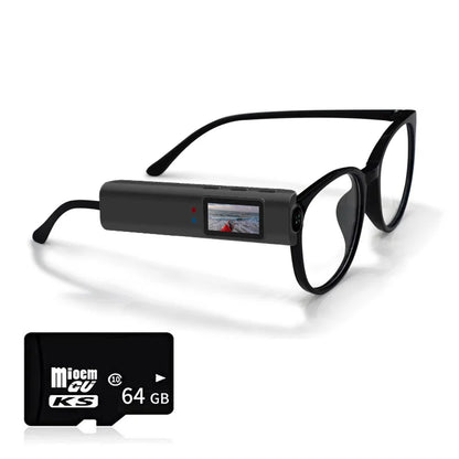 Xion 4K Mini FPV Eyeglasses Attachment  Micro-camera HD WiFi Intelligent Headset Glasses