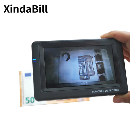 IR Counterfeit Detection Machine-EU Currencies