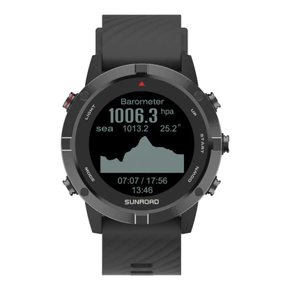 SUNROAD New Men Digital Watch GPS Tracker Outdoor Sports  Watch Fitness Tracker Wristwatch Waterproof Hombre Clock