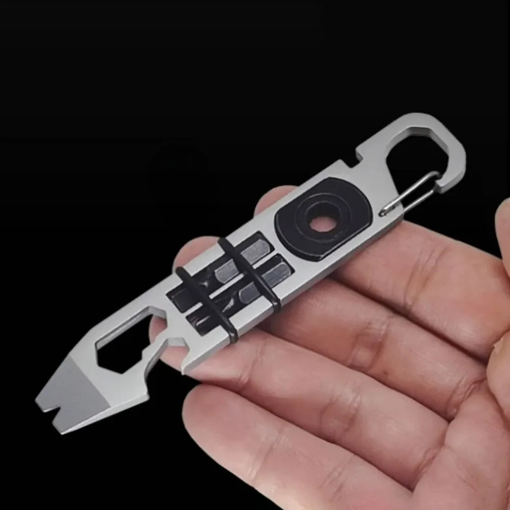 NEW mini Titanium alloy pry bar outdoor EDC multifunctional pry bar
