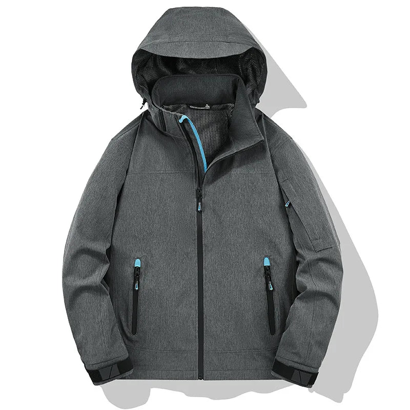 Hooded tactical self-defense stab slash resistant jacket