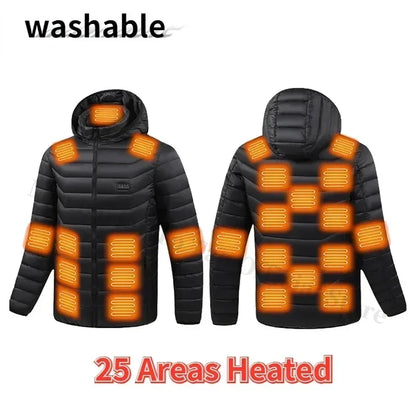 2025 Winter 21 Areas Heating Jacket Unisex