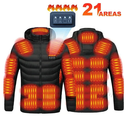 2025 Winter 21 Areas Heating Jacket Unisex