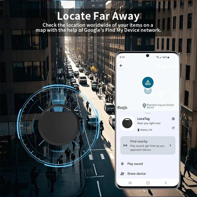 Android Airtag Gps Tracker Google Find My Device Smart Tags Bluetooth Search Locator