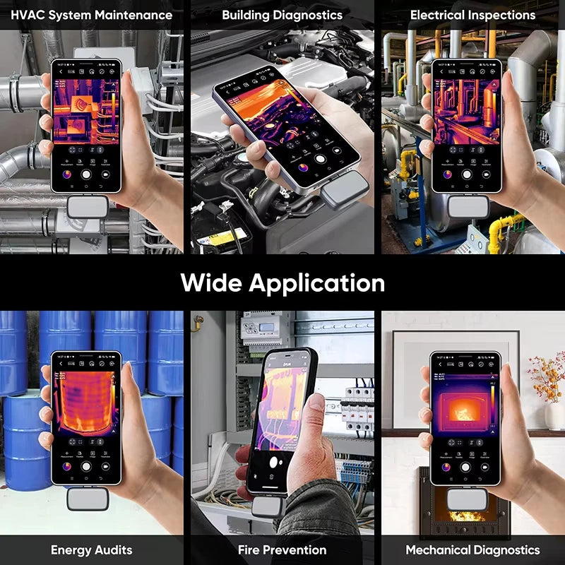 GOYOJO Thermal Imaging Camera for iPhone & Android Phone Infrared  Thermographic Camera