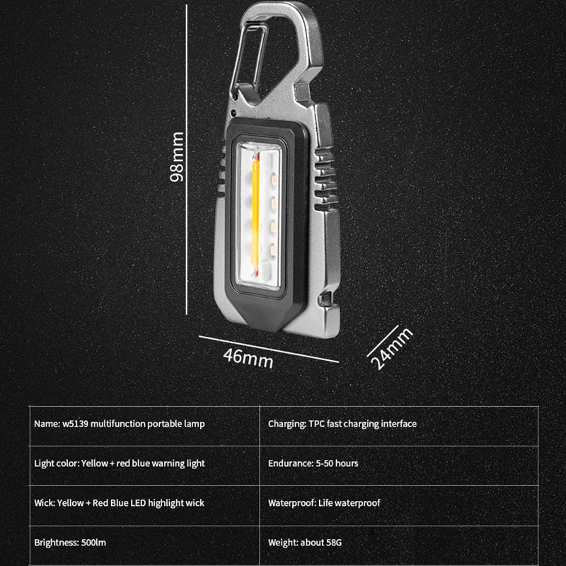 Multifunction Mini LED Flashlight
