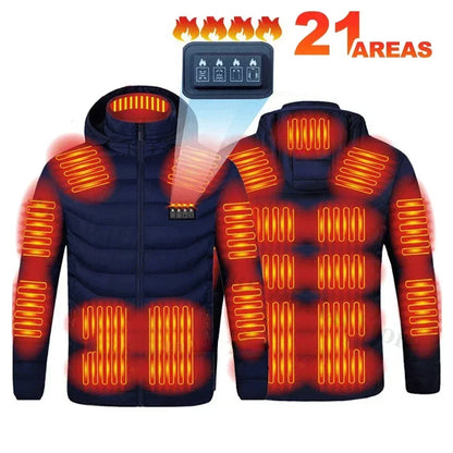 2025 Winter 21 Areas Heating Jacket Unisex
