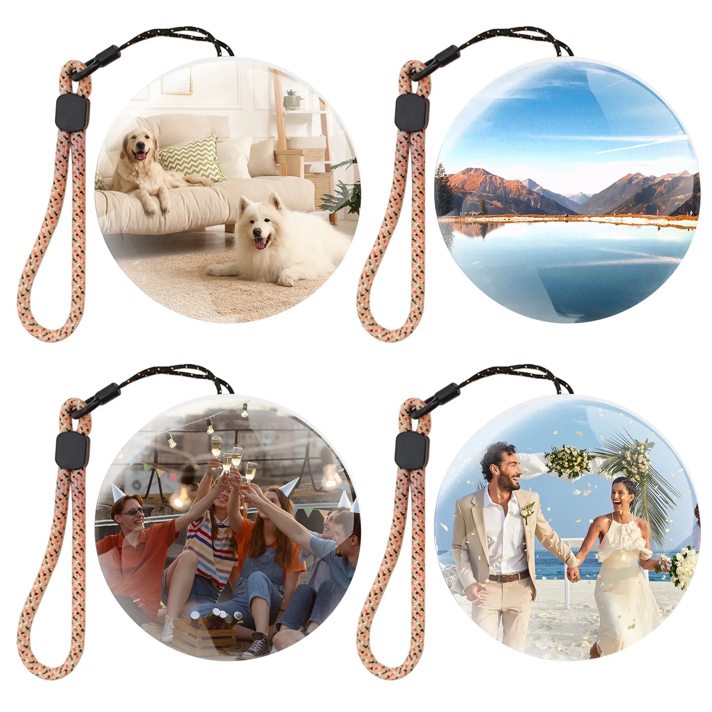 We had to list this gem-2.7 Inch Memory Orb Ball Upload Videos & Photos Digital Display Memory Sphere. Perfect gift for your clients!