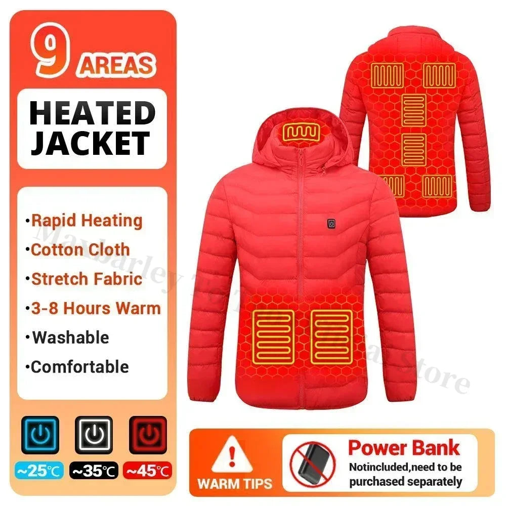 2025 Winter 21 Areas Heating Jacket Unisex