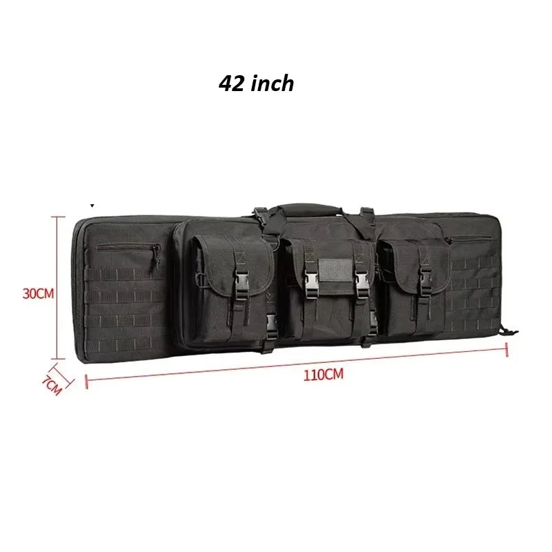 YAKEDA Tactical Gun Bag Nylon Rifle Backpack