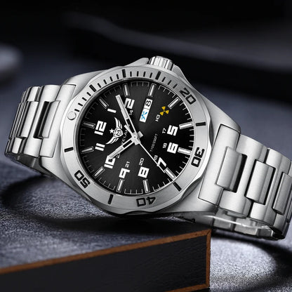 V1019 Brand 44MM Men Watch NH36 100M PROFESSIONAL Deep Diving  Automatic Watch Sapphire Lens
