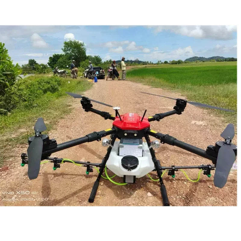 EFT E420P 20L 20kg Agricultural Spray Frame Kit Four-axis Foldincopter  X9 Plus Power System