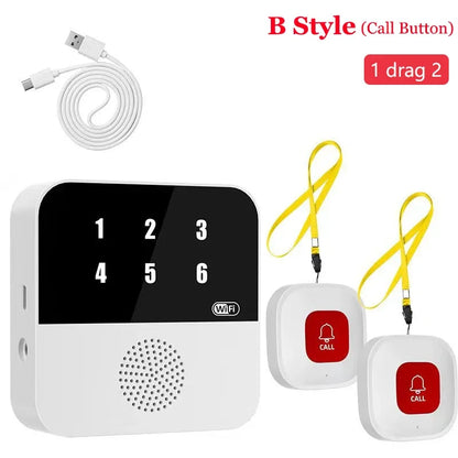 Tuya Smart WiFi Elderly Caregiver Pager SOS Call Button