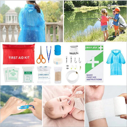 Survival First Aid Kit Survival Full Set Molle Emergency Kit