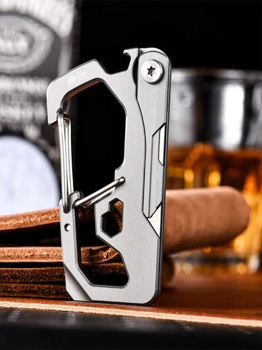 2025 Quick release key chain, multi-function EDC Tool