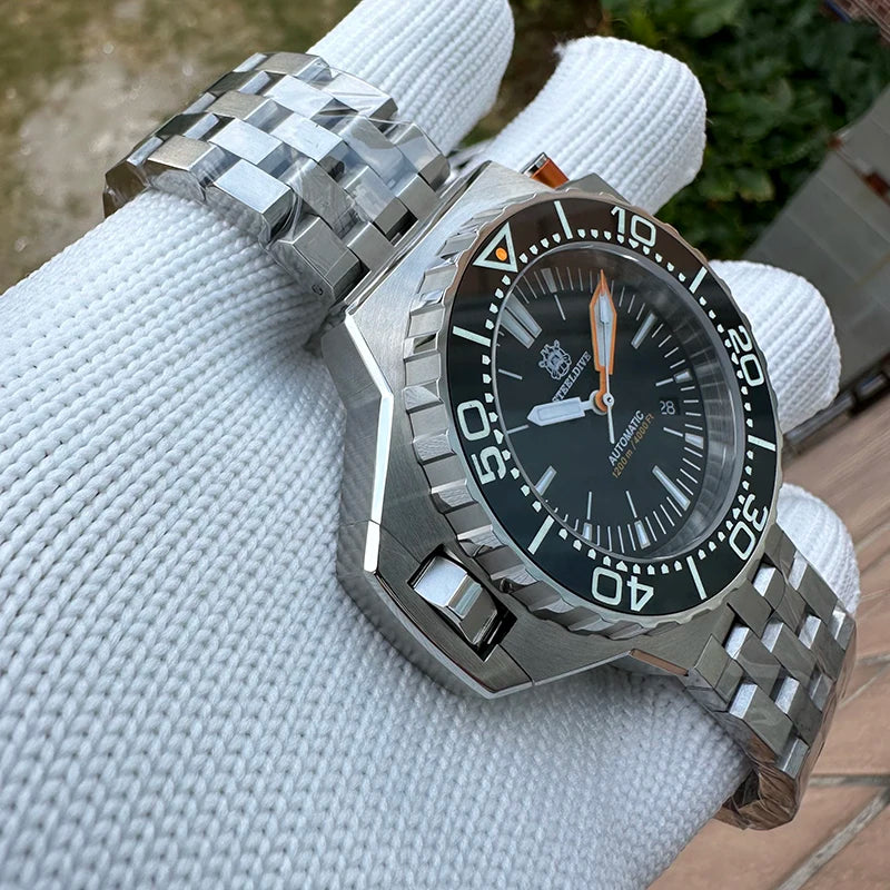 STEELDIVE Mens Diver Watch 48mm Automatic