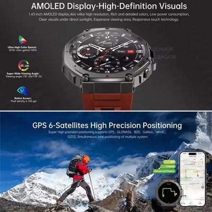 T-Rex 3 Built-in Dual-band GPS Smart Watch