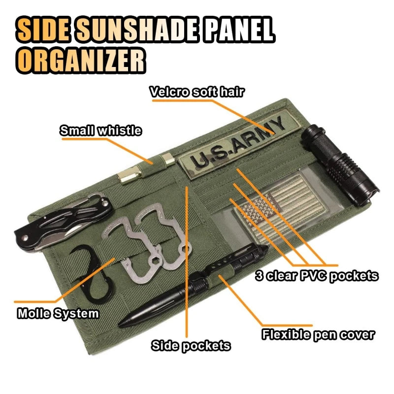 Tactical  Universal Car Auto Visor Holder