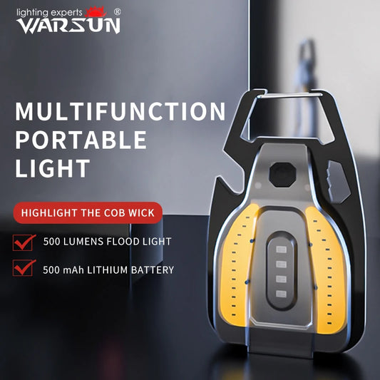 Powerful 500 Lumen WARSUN Flashlight: Compact, Durable, and Perfect for All Outdoor Adventures!