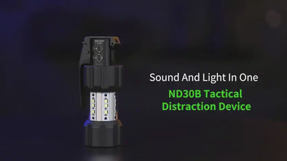 NEXTORCH ND30B 11000 LM tactical strobe device civilian version of the sound and light assault ball portable quick pull 130 dB