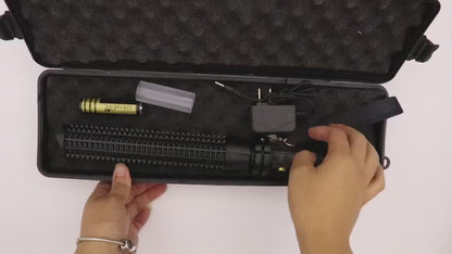 2025 LED Flashlight Aluminum Alloy Extendable Baton